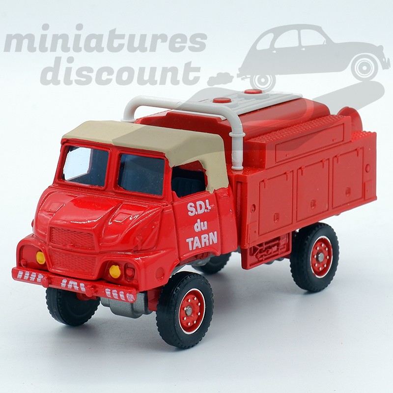Simca Unic Marmon Citerne Pompiers - Solido - 1/50ème En boite