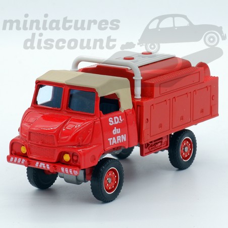 Simca Unic Marmon Citerne Pompiers - Solido - 1/50ème En boite