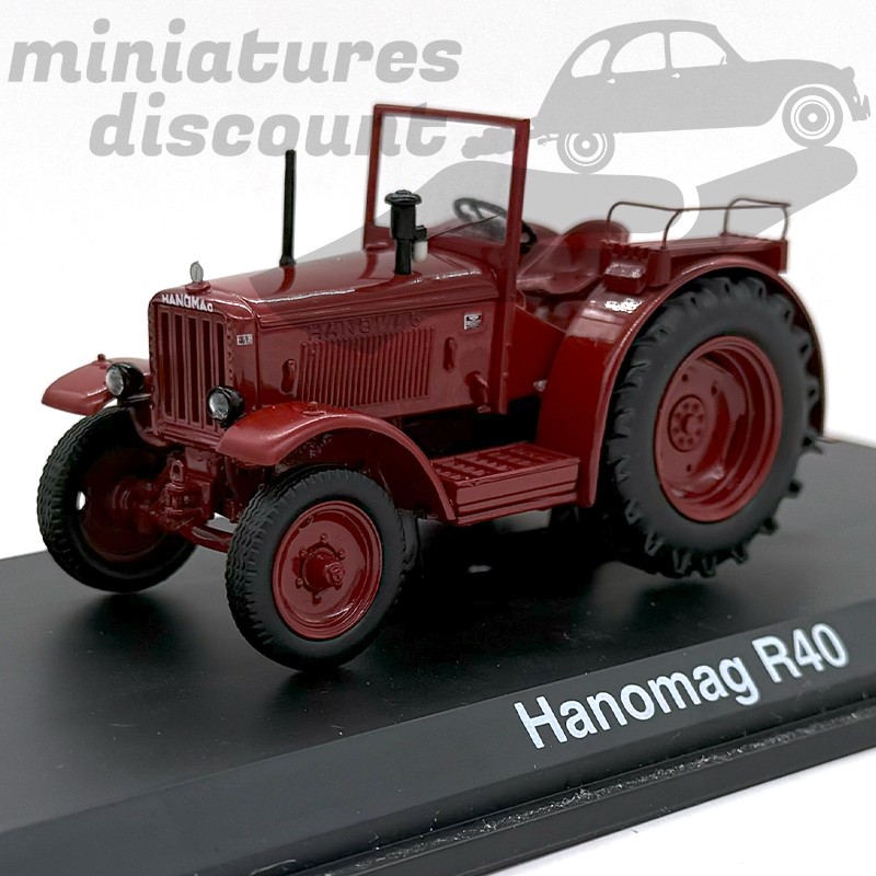 TRACTEUR HANOMAG R40 (ROUGE) - SCHUCO - 1/43ème en boite