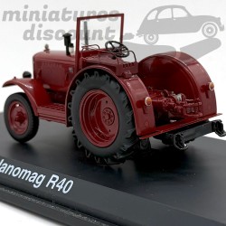 TRACTEUR HANOMAG R40 (ROUGE) - SCHUCO - 1/43ème en boite
