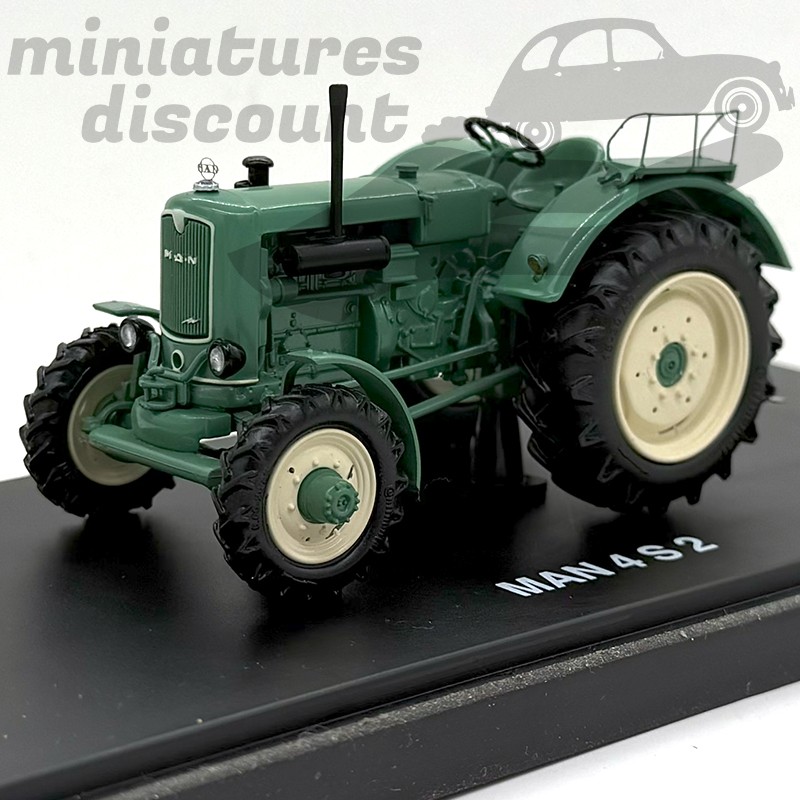 TRACTEUR MAN 4 S 2 (VERT) - SCHUCO - 1/43ème en boite