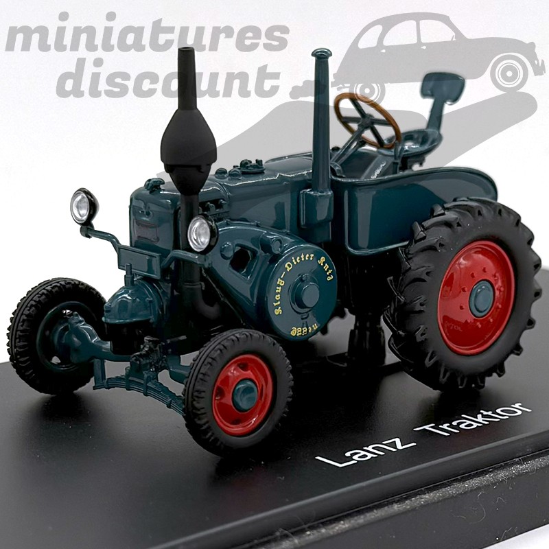 TRACTEUR LANZ (BLEU) - SCHUCO - 1/43ème en boite
