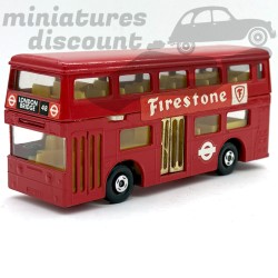 BUS (ROUGE) - MATCHBOX - 1/43ème sans emballage