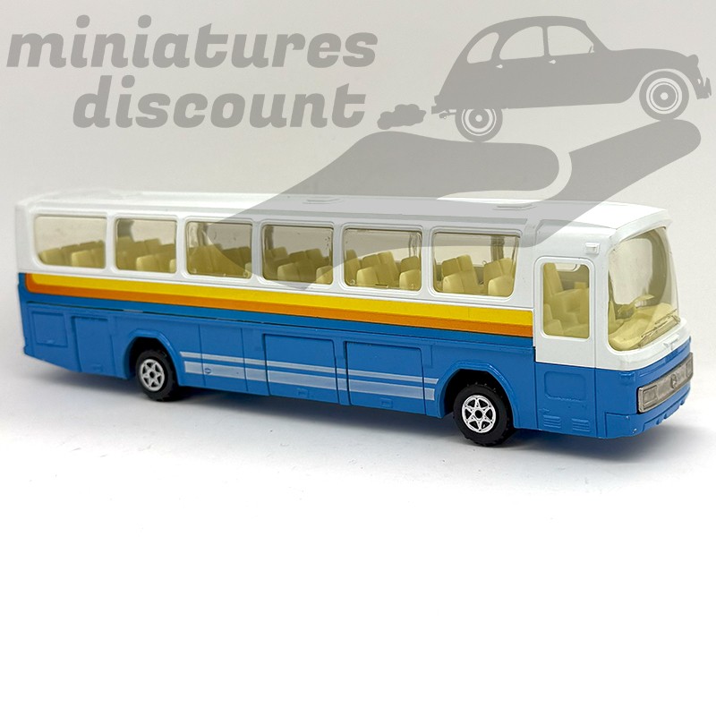 BUS -CAR MERCEDES-BENZ (BLEU) - MAJORETTE - Voir description sans emballage