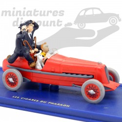 Tintin Le Bolide Rouge Les Cigares du Pharaon - 1/43ème en boite
