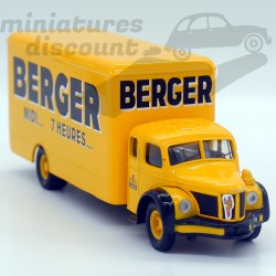 BERLIET GLR BERGER "MIDI... 7 HEURES..." (JAUNE) - CORGI - 1/50ème en boite