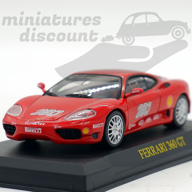 FERRARI 360 GT (ROUGE) - 1/43ème en boite