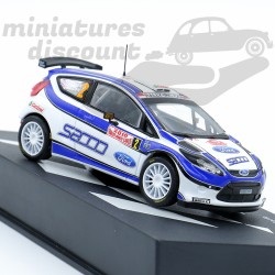 FORD FIESTA S2000 (BLANC) - 1/43ème en boite