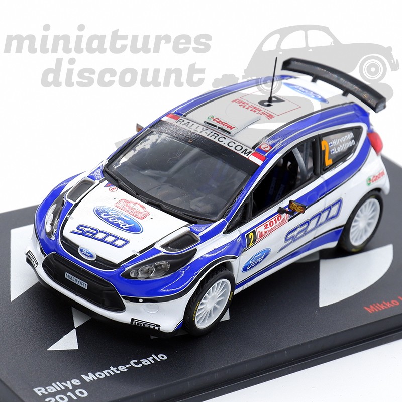 FORD FIESTA S2000 (BLANC) - 1/43ème en boite