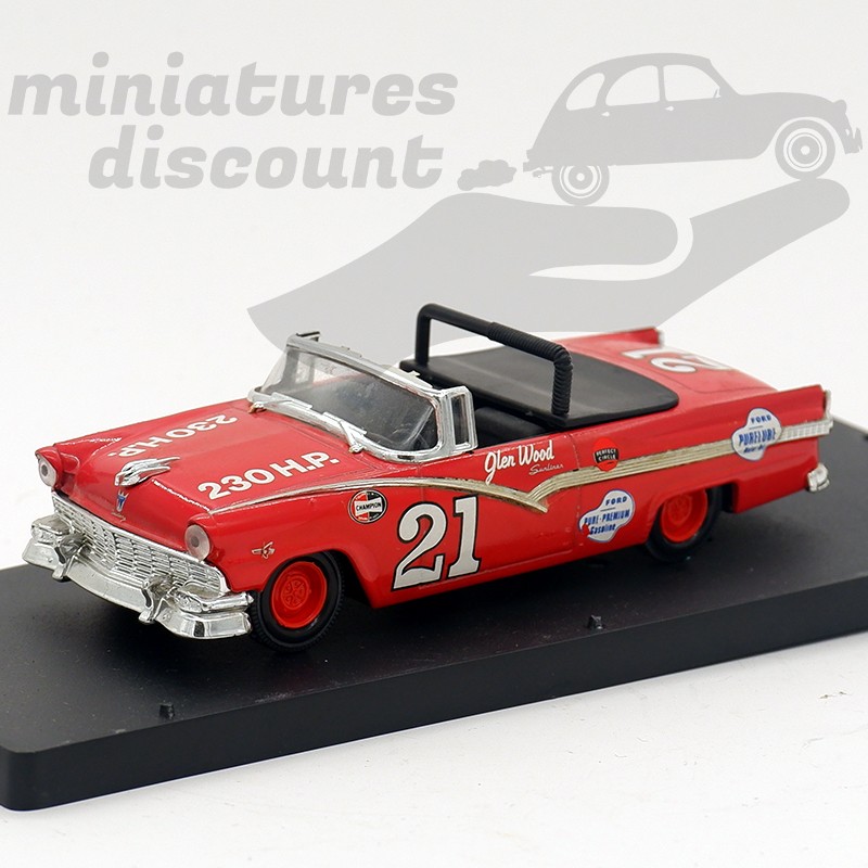 FORD FAIRLANE ROUGE 1956 (ROUGE) - 1/43ème en boite