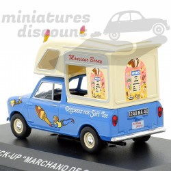 AUSTIN MINI PICK-UP "MARCHAND DE GLACES" (BLEU) - 1/43ème en boite