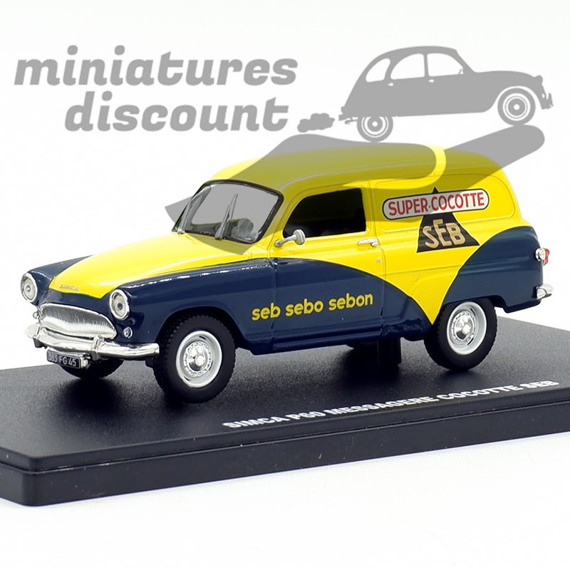 Simca Aronde P60 messagère "Cocotte Seb" - 1/43ème en boite