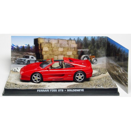 Ferrari F355 GTS 007 - Goldeneye - au 1/43 en boite 