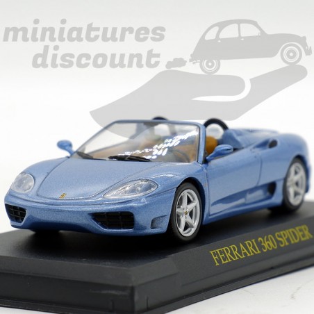 FERRARI 360 SPIDER (BLEU) - 1/43ème en boite