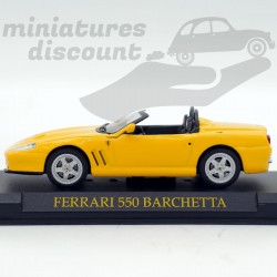 FERRARI 550 BARCHETTA (JAUNE) - 1/43ème en boite