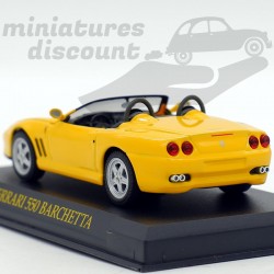 FERRARI 550 BARCHETTA (JAUNE) - 1/43ème en boite