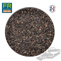 Flocage liège ballast brun...