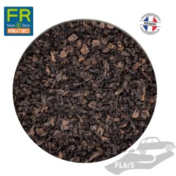 Flocage liège ballast brun...