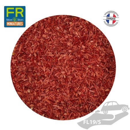 Flocage bois rouge FL19/S - 200cc - FR Nature Décors miniatures