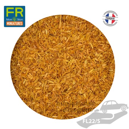 Flocage bois jaune d'or FL22/S - 200cc - FR Nature Décors miniatures
