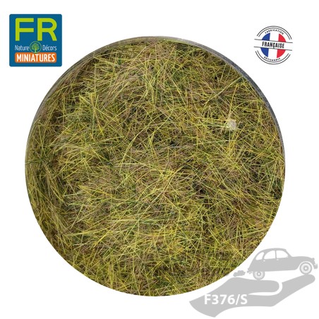 Flocage Herbe gazon HO vert clair 10mm F376 200cc - FR Nature Décors miniatures