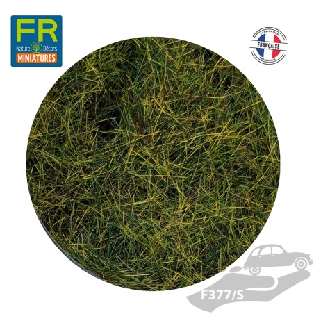 Flocage Herbe gazon HO vert moyen 10mm F377 200cc - FR Nature Décors miniatures