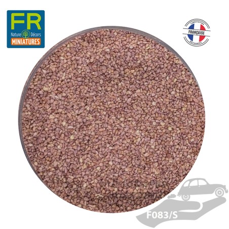 Flocage ballast gravier HO rouille F083 200cc - FR Nature Décors miniatures