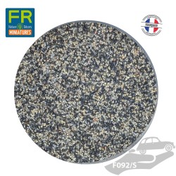Flocage ballast gravier HO...