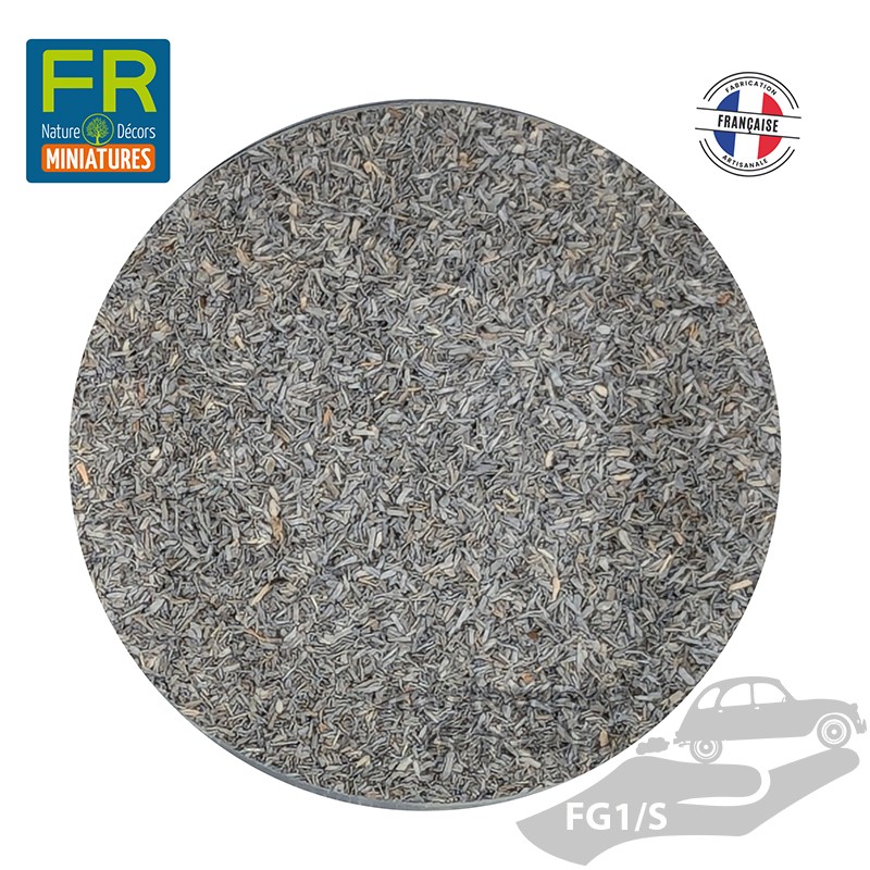 Flocage poudre de bois fine gris route clair 200cc FG1/S - FR Nature Décors miniatures