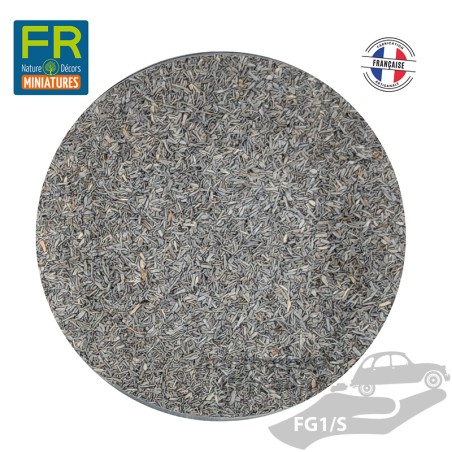 Flocage poudre de bois fine gris route clair 200cc FG1/S - FR Nature Décors miniatures