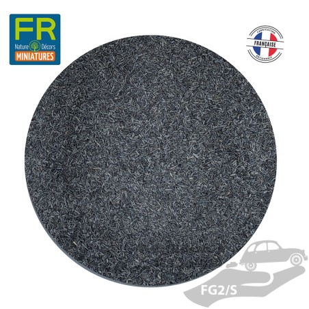 Flocage poudre de bois fine gris route foncé 200cc FG2/S - FR Nature Décors miniatures