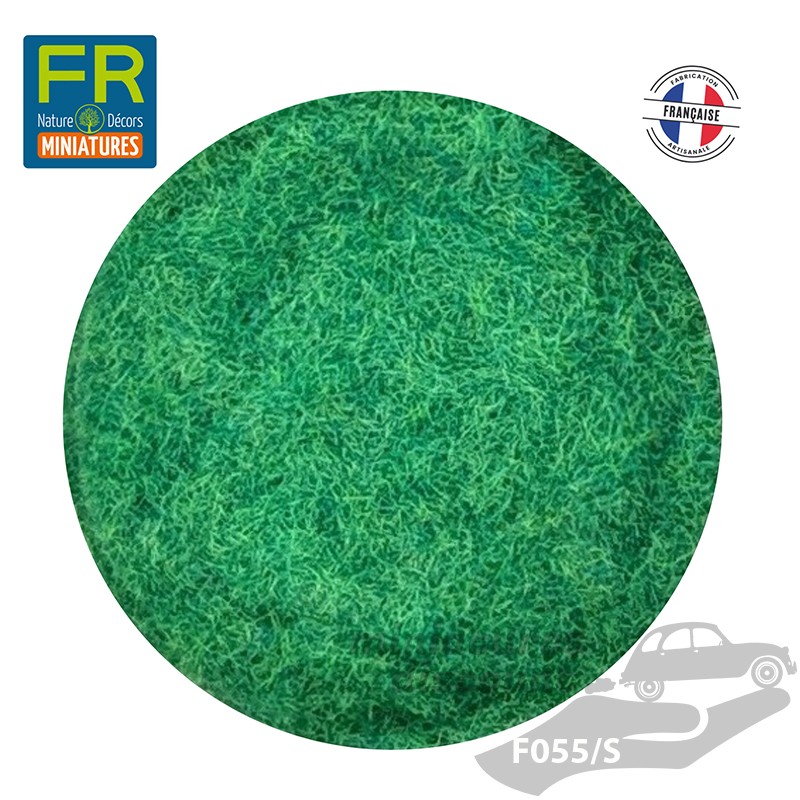 Flocage Herbe gazon HO chiné vert moyen 3mm F055 200cc - FR Nature Décors miniatures