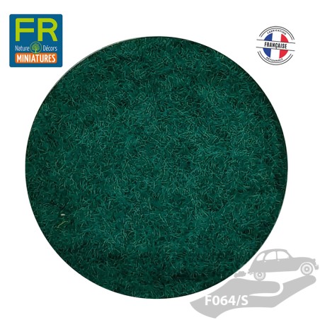 Flocage Herbe gazon HO vert foncé 3mm F064 200cc - FR Nature Décors miniatures