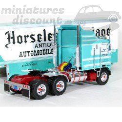 KENWORTH K100 AERODYNE "HORSELESS CARRIAGE" (BLEU) - 1/43ème en boite
