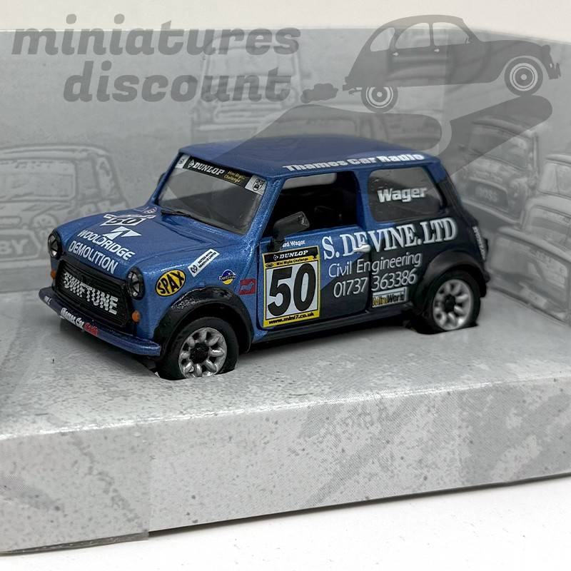 AUSTIN MINI COOPER (BLEU) - CORGI - Voir description en boite