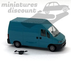 FIAT DUCATO BUSCH (BLEU) - BUSCH - 1/87ème en boite