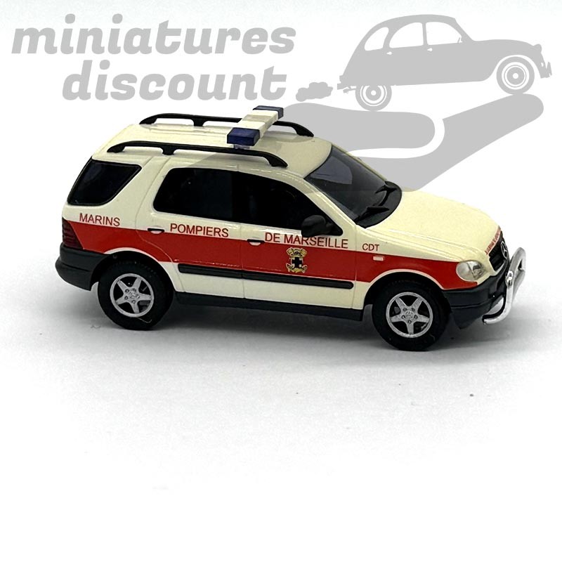 MERCEDES-BENZ ML POMPIERS (BLANC) - 1/87ème en boite