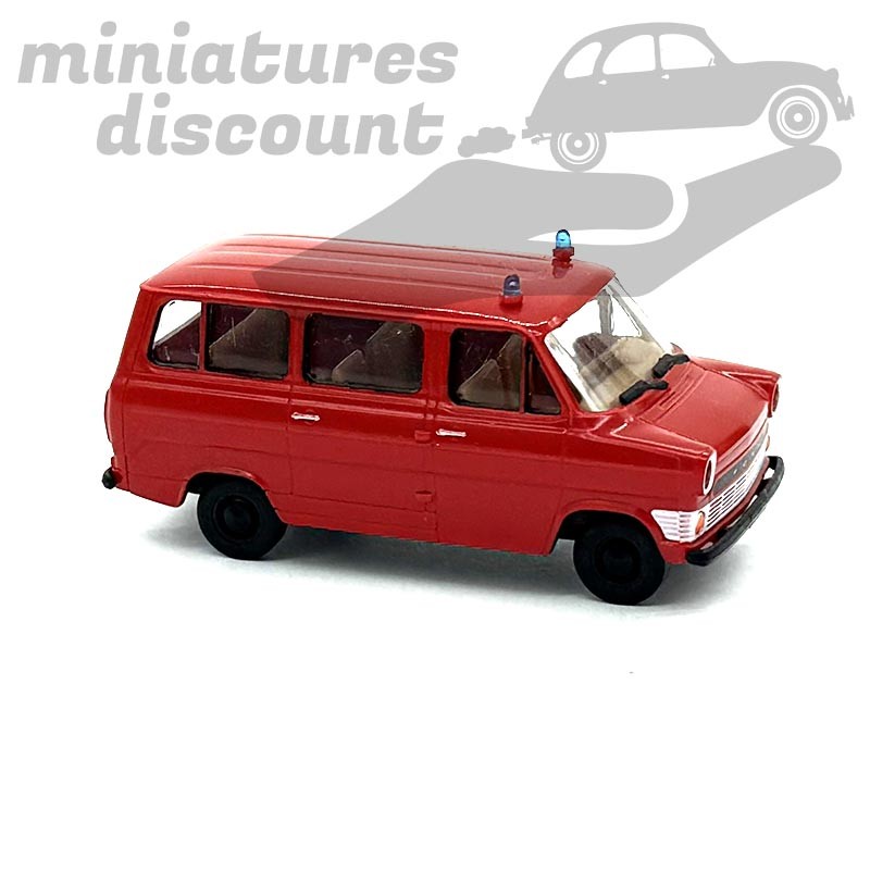 FORD POMPIERS (ROUGE) - BREKINA - 1/87ème en boite
