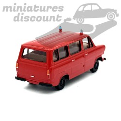 FORD POMPIERS (ROUGE) - BREKINA - 1/87ème en boite