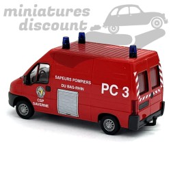 PEUGEOT BOXER (ROUGE) - BUSCH - 1/87ème en boite