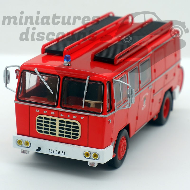 Camion FPT Pompier Berliet Gak 17 - 1/43ème sous blister