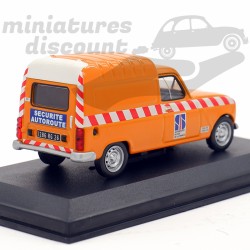 RENAULT 4F6 "SERVICE AUTOROUTE" (ORANGE) - 1/43ème en boite