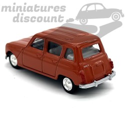 RENAULT 4L (ROUGE FONCÉ) - NOREV - 3 inches 1/64ème en boite