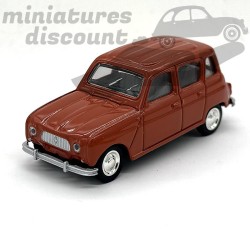 RENAULT 4L (ROUGE FONCÉ) - NOREV - 3 inches 1/64ème en boite