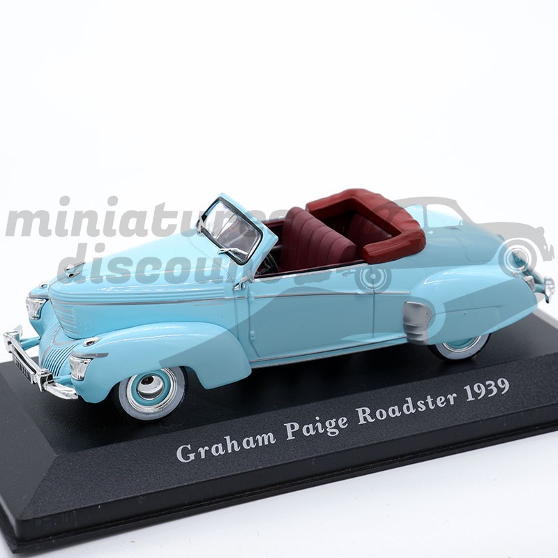 GRAHAM PAIGE ROADSTER (BLEU) - 1/43ème en boite