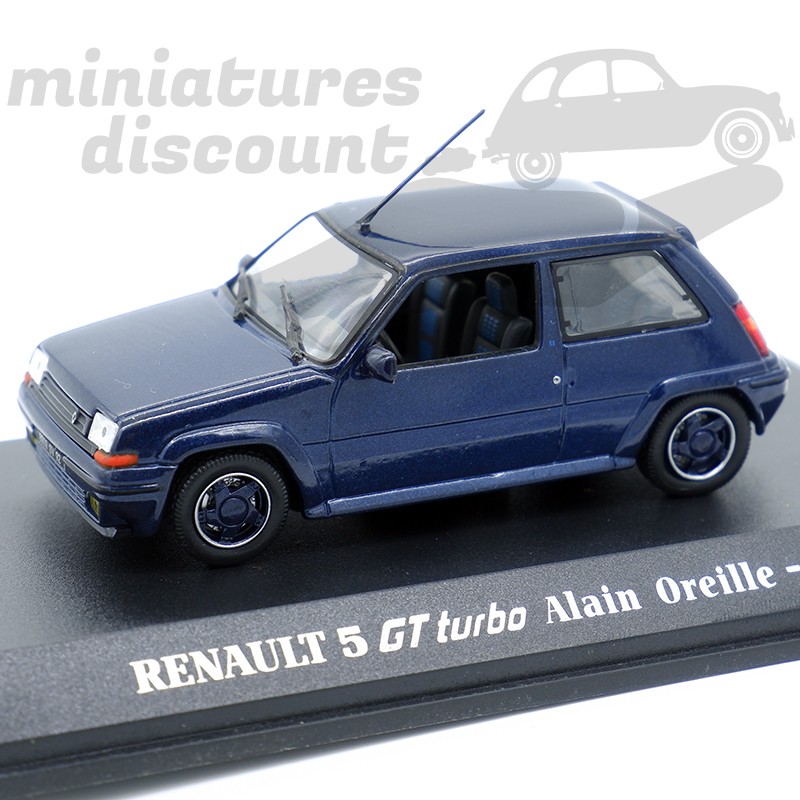 RENAULT 5 GT TURBO (BLEU MARINE) - UNIVERSAL HOBBIES - 1/43ème en boite