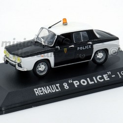 RENAULT 8 "POLICE" (MULTICOLORE) - 1/43ème en boite