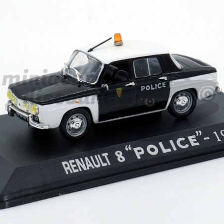 RENAULT 8 "POLICE" (MULTICOLORE) - 1/43ème en boite