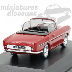 RENAULT FLORIDE 1958 CABRIOLET (BORDEAUX) - 1/43ème en boite