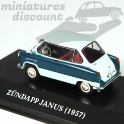 ZÜNDAPP JANUS DE 1957 (VERT) - 1/43ème en boite